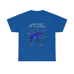 Hyena Blue - T-Shirt Artworktee Royal Blue S 