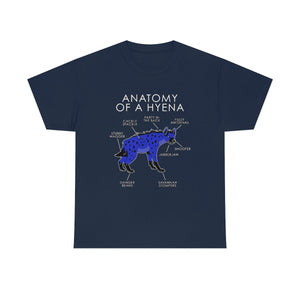 Hyena Blue - T-Shirt Artworktee Navy Blue S 
