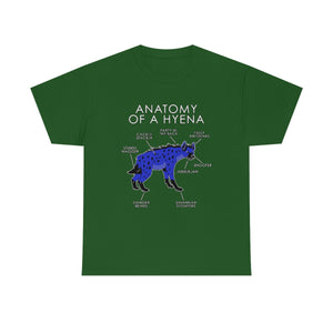 Hyena Blue - T-Shirt Artworktee Green S 