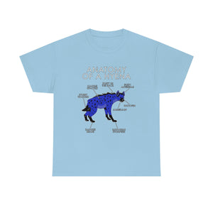 Hyena Blue - T-Shirt Artworktee Light Blue S 