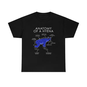Hyena Blue - T-Shirt Artworktee Black S 