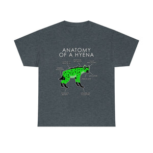 Hyena Green - T-Shirt T-Shirt Artworktee Dark Heather S 