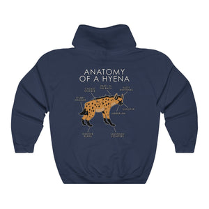 Hyena Orange - Hoodie Hoodie Artworktee Navy Blue S 