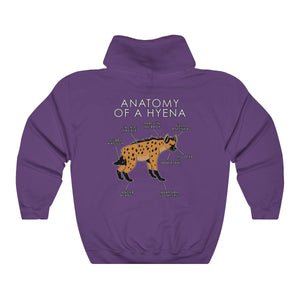 Hyena Orange - Hoodie Hoodie Artworktee Purple S 