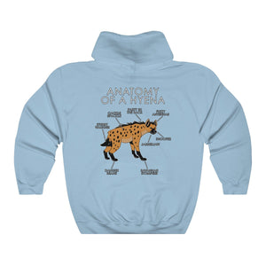 Hyena Orange - Hoodie Hoodie Artworktee Light Blue S 