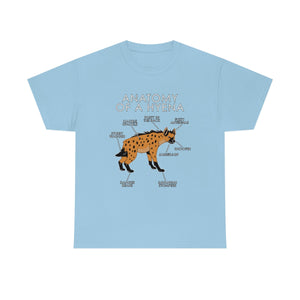 Hyena Orange - T-Shirt T-Shirt Artworktee Light Blue S 