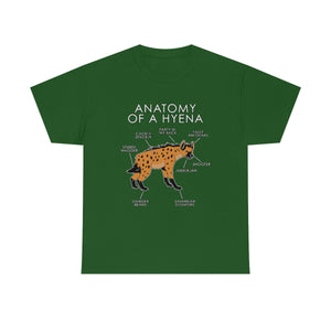 Hyena Orange - T-Shirt T-Shirt Artworktee Green S 