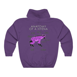 Hyena Pink - Hoodie Hoodie Artworktee Purple S 