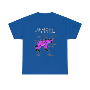 Hyena Pink - T-Shirt T-Shirt Artworktee Royal Blue S 