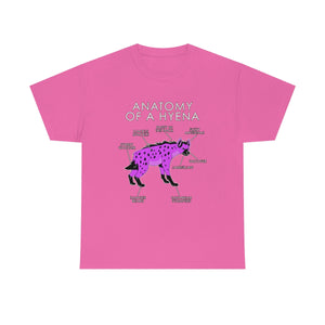 Hyena Pink - T-Shirt T-Shirt Artworktee Pink S 