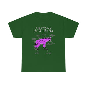 Hyena Pink - T-Shirt T-Shirt Artworktee Green S 