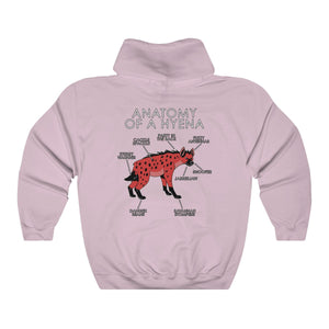 Hyena Red - Hoodie Hoodie Artworktee Light Pink S 
