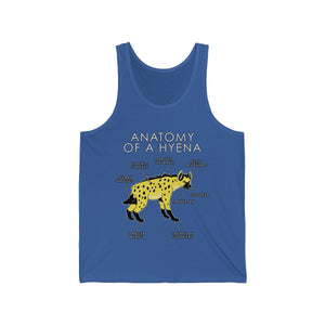 Hyena Yellow - Tank Top Tank Top Artworktee Royal Blue XS 