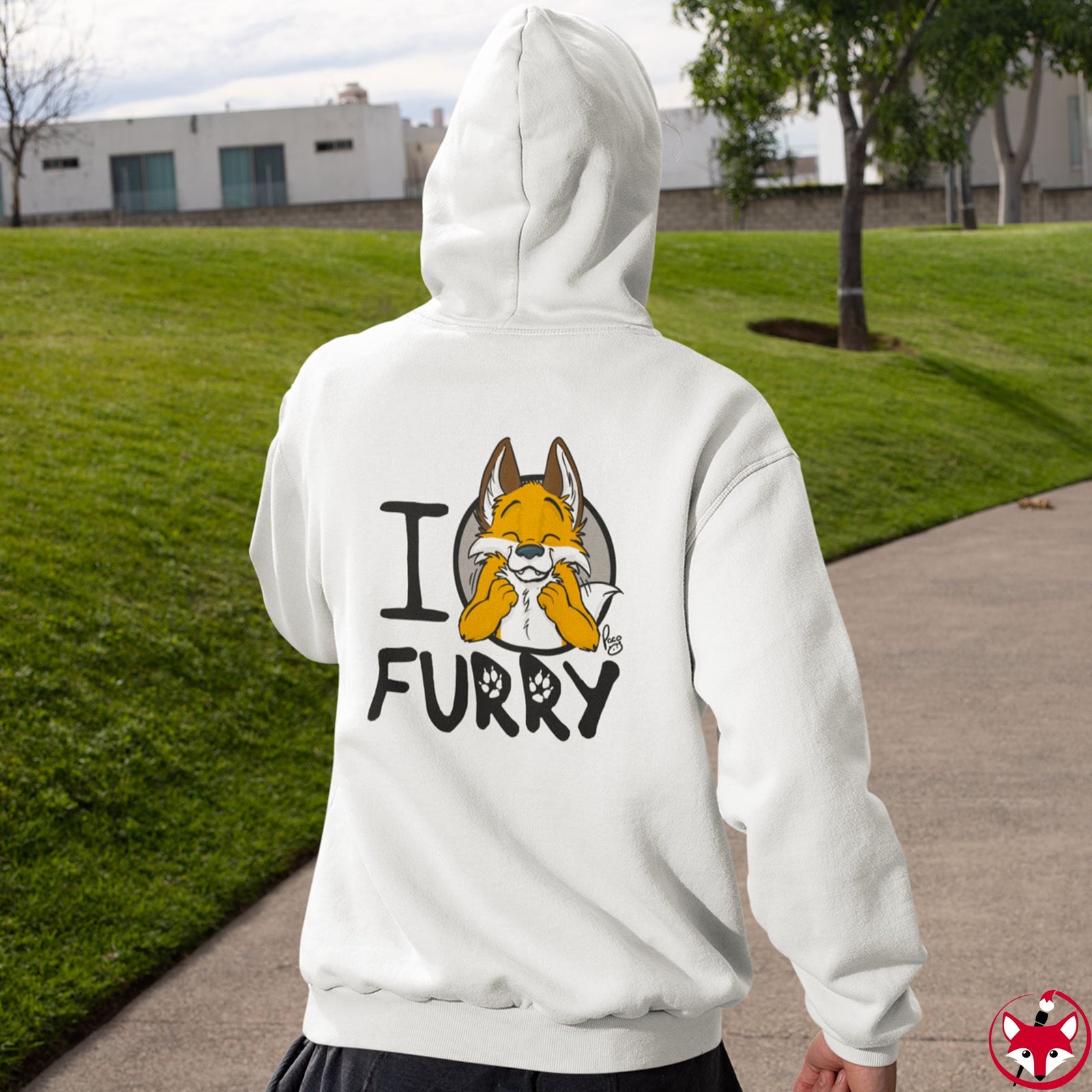 I Fox Furry - Hoodie Hoodie Paco Panda 