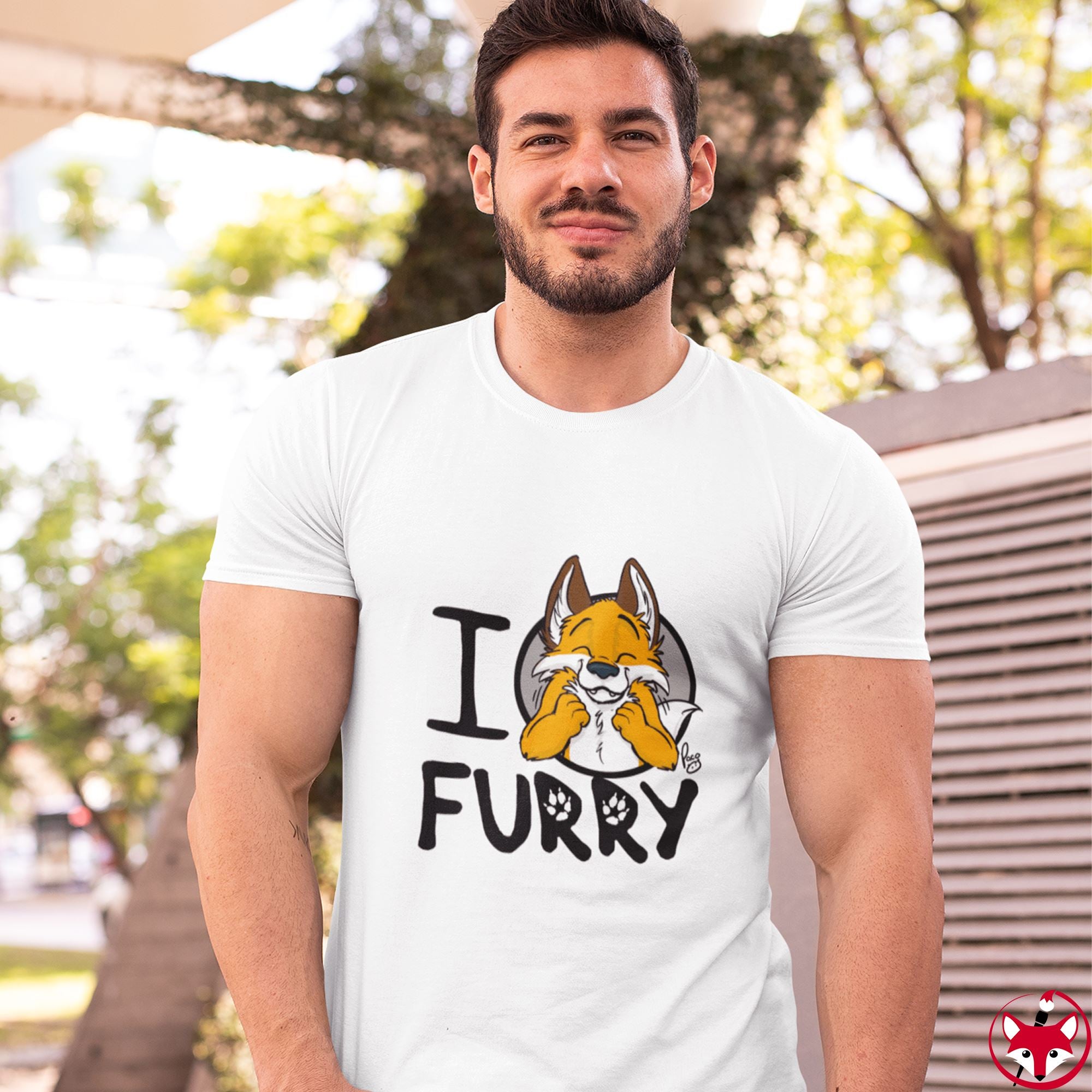 I Fox Furry - T-Shirt T-Shirt Paco Panda 