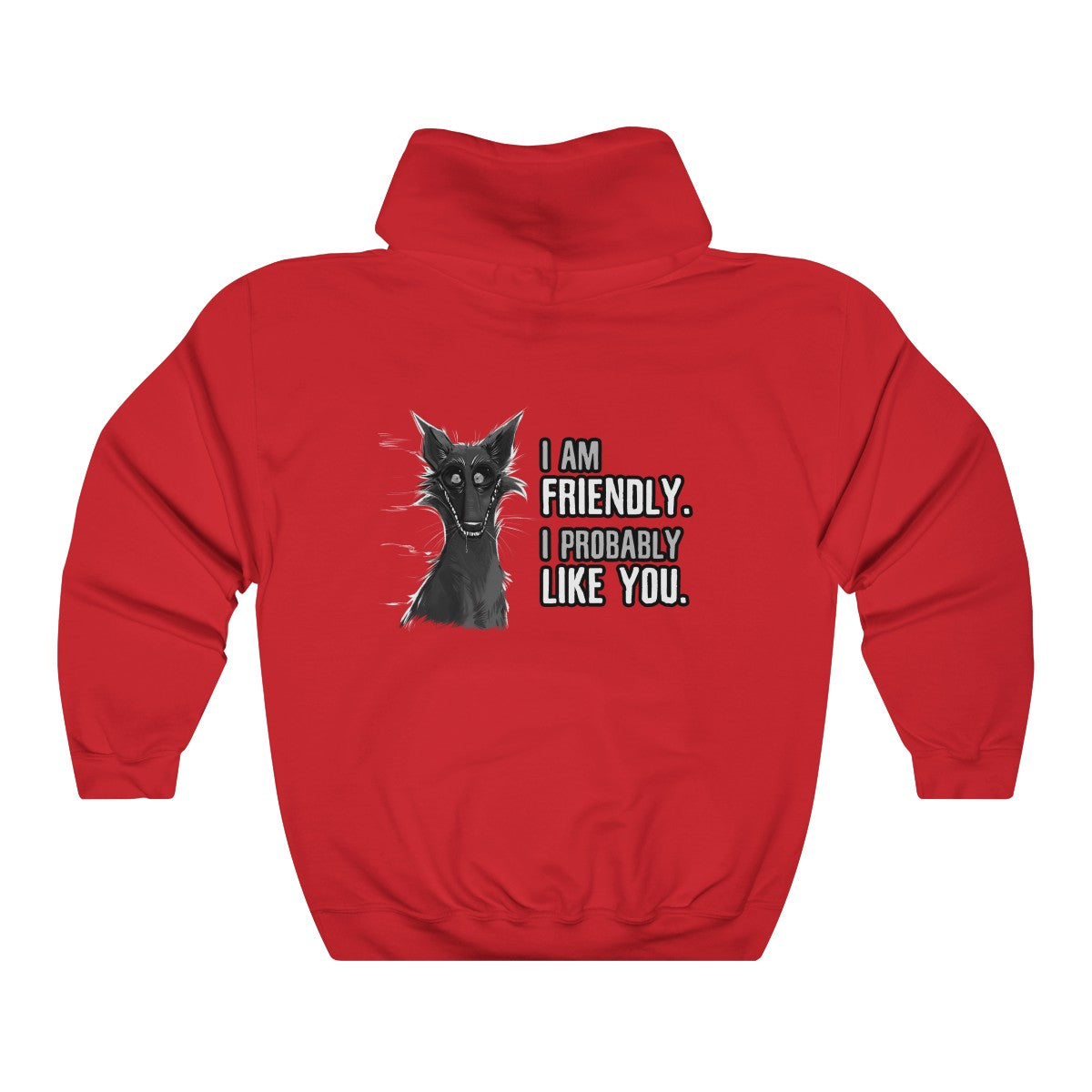 I probably DON'T hate you - Hoodie Hoodie Cyamallo Red S 