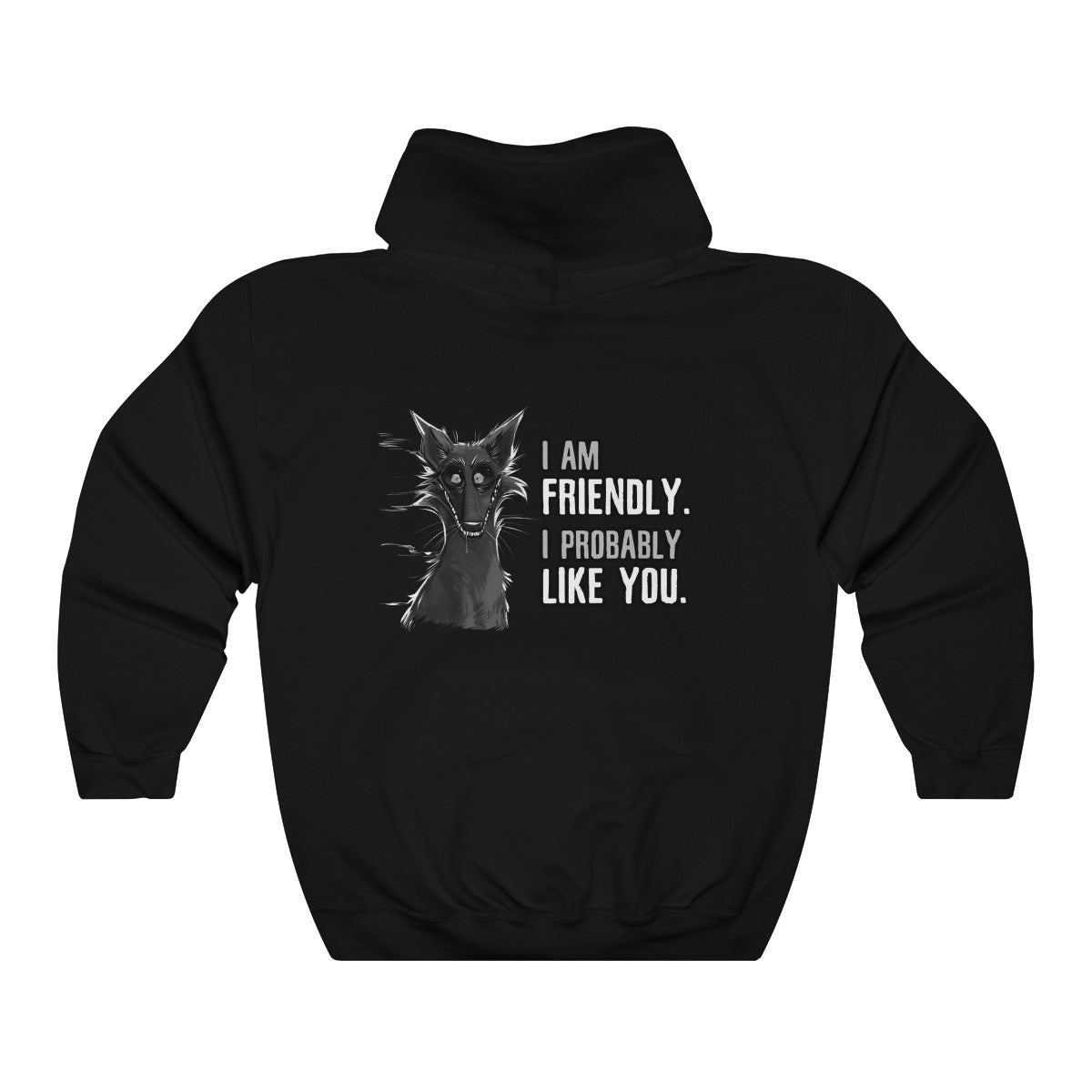 I probably DON'T hate you - Hoodie Hoodie Cyamallo Black S 