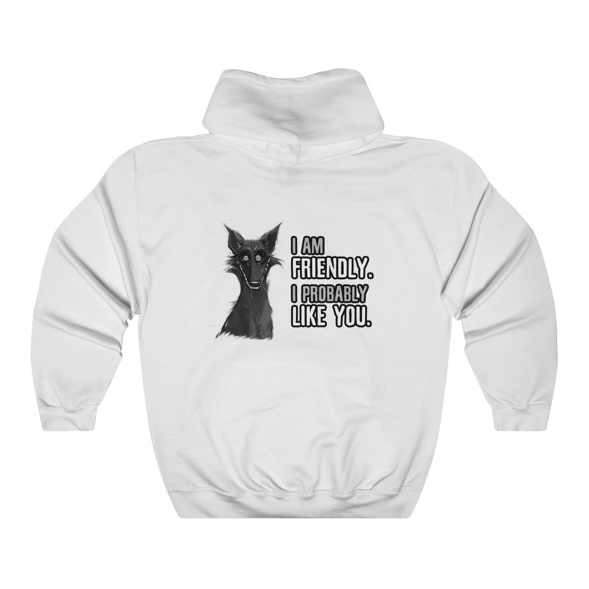 I probably DON'T hate you - Hoodie Hoodie Cyamallo White S 