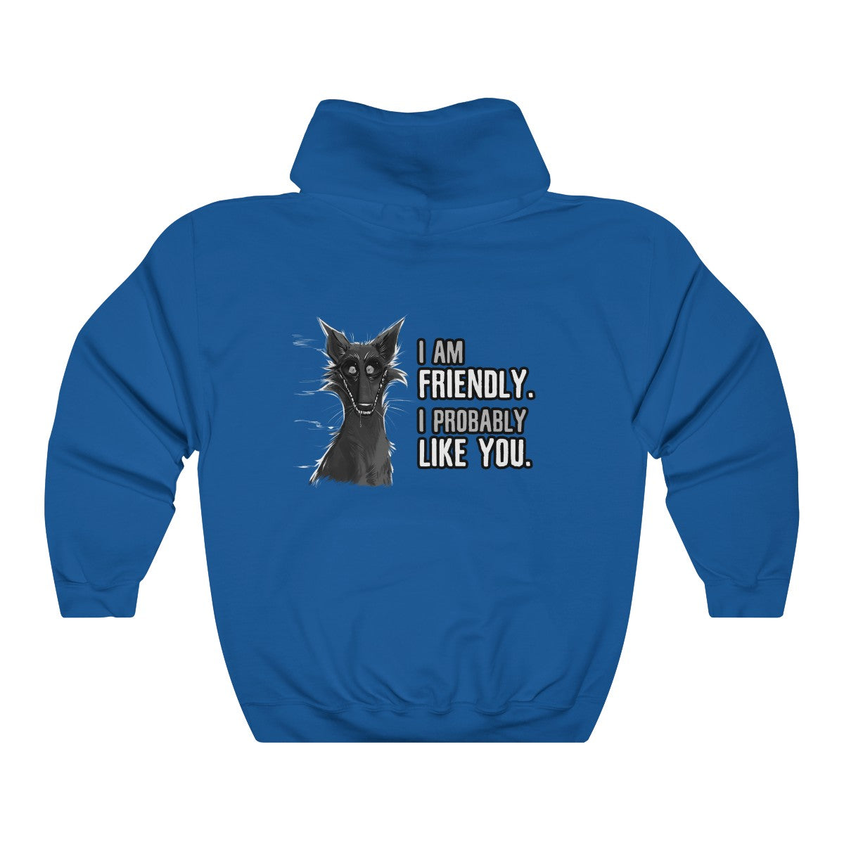 I probably DON'T hate you - Hoodie Hoodie Cyamallo Royal Blue S 