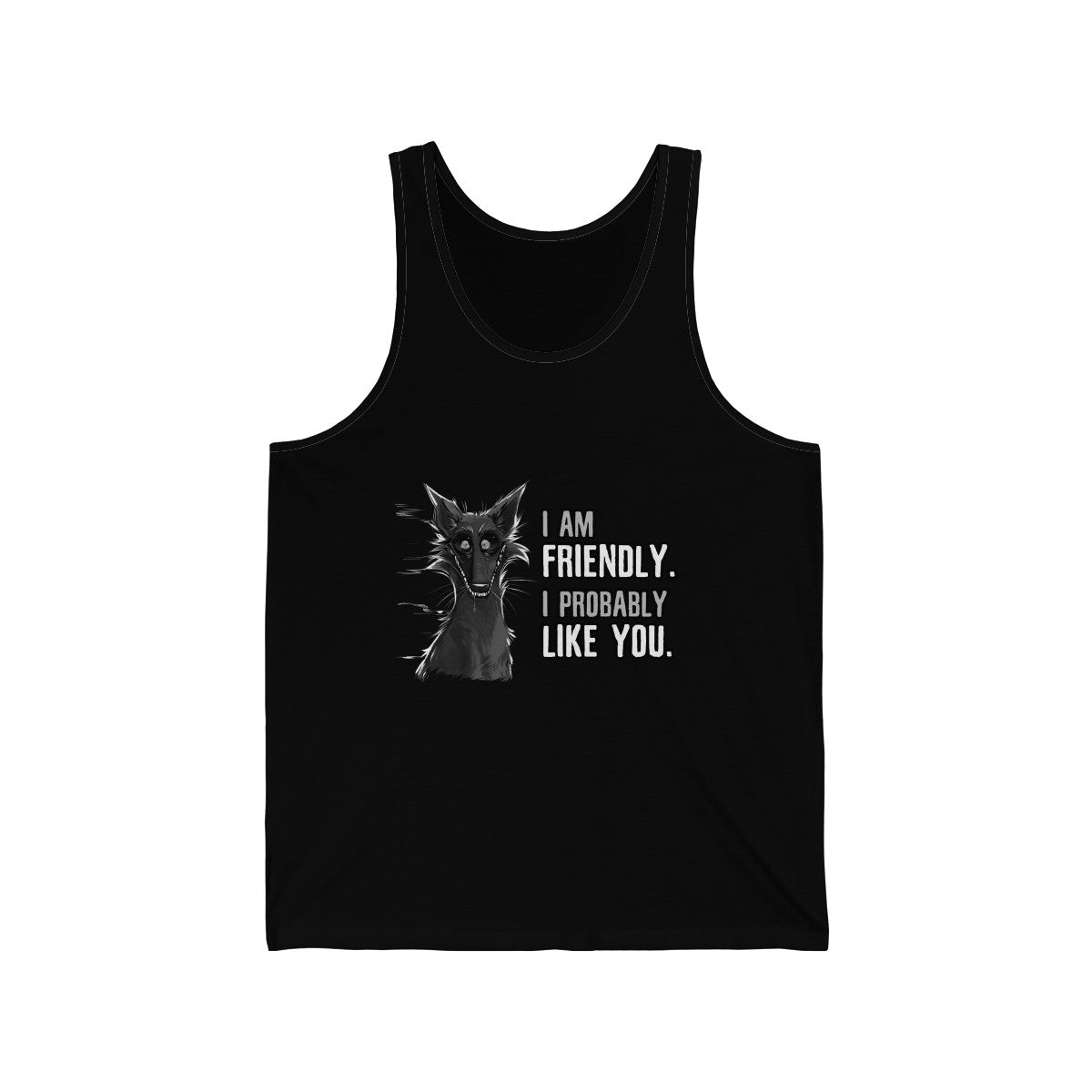 I probably DON'T hate you - Tank Top Tank Top Cyamallo Black XS 