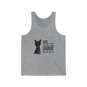 I probably DON'T hate you - Tank Top Tank Top Cyamallo Heather XS 