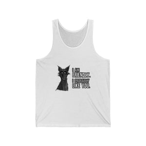 I probably DON'T hate you - Tank Top Tank Top Cyamallo White XS 