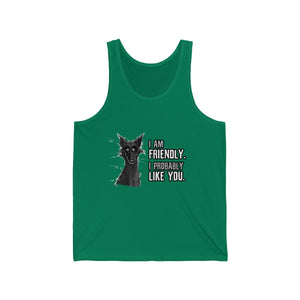 I probably DON'T hate you - Tank Top Tank Top Cyamallo Green XS 