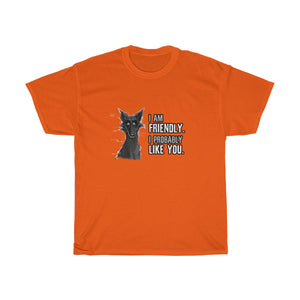 I probably DON'T hate you -T-Shirt T-Shirt Cyamallo Orange S 