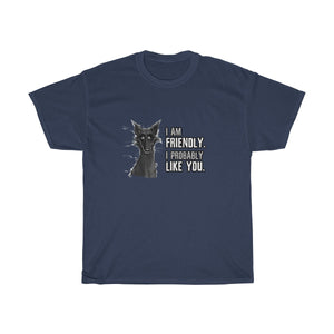 I probably DON'T hate you -T-Shirt T-Shirt Cyamallo Navy Blue S 