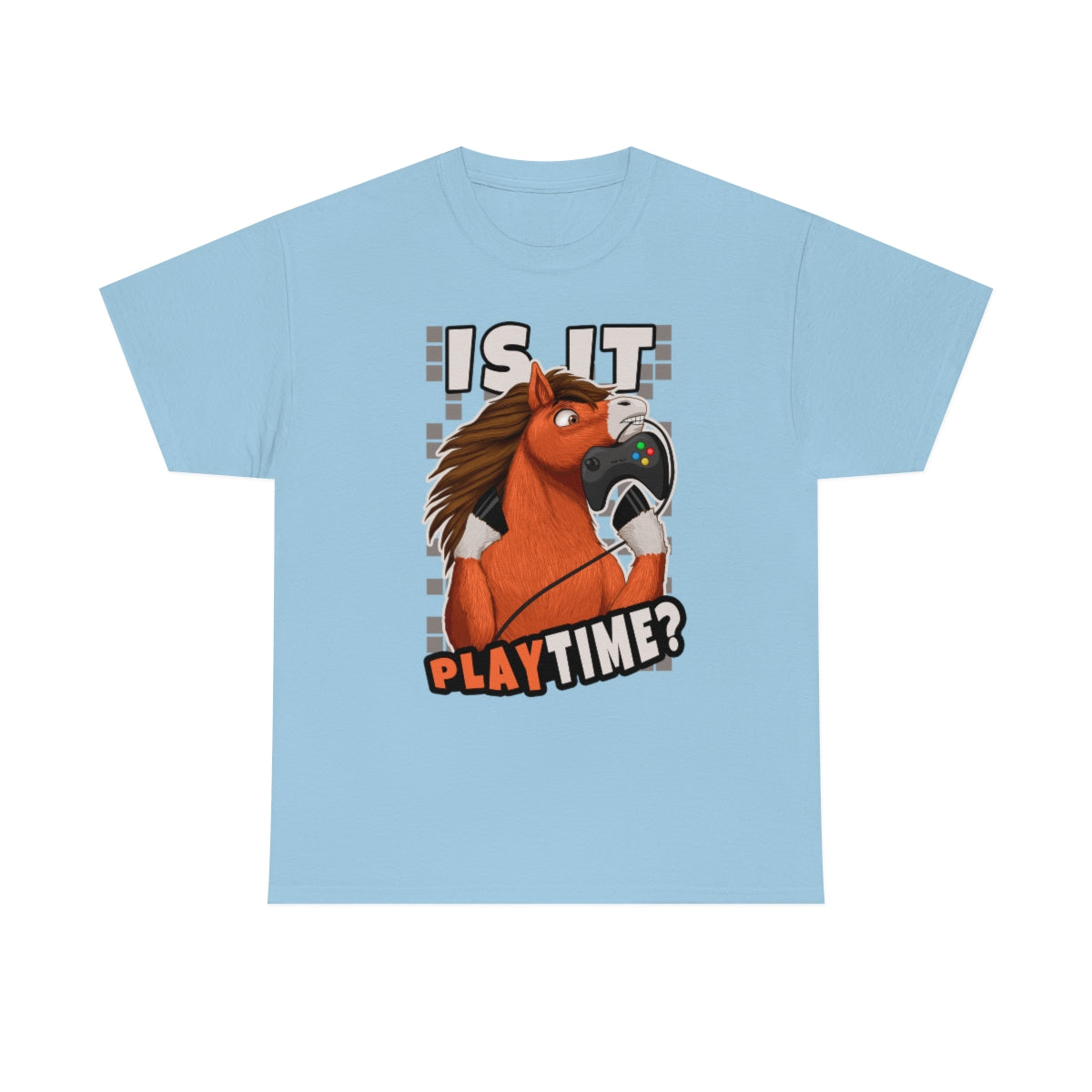 Is It Playtime - T-Shirt T-Shirt Artworktee Light Blue S 