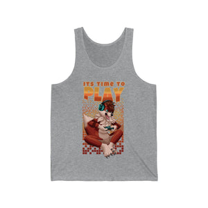 Its Time to Play - Tank Top Tank Top Artworktee Heather XS 