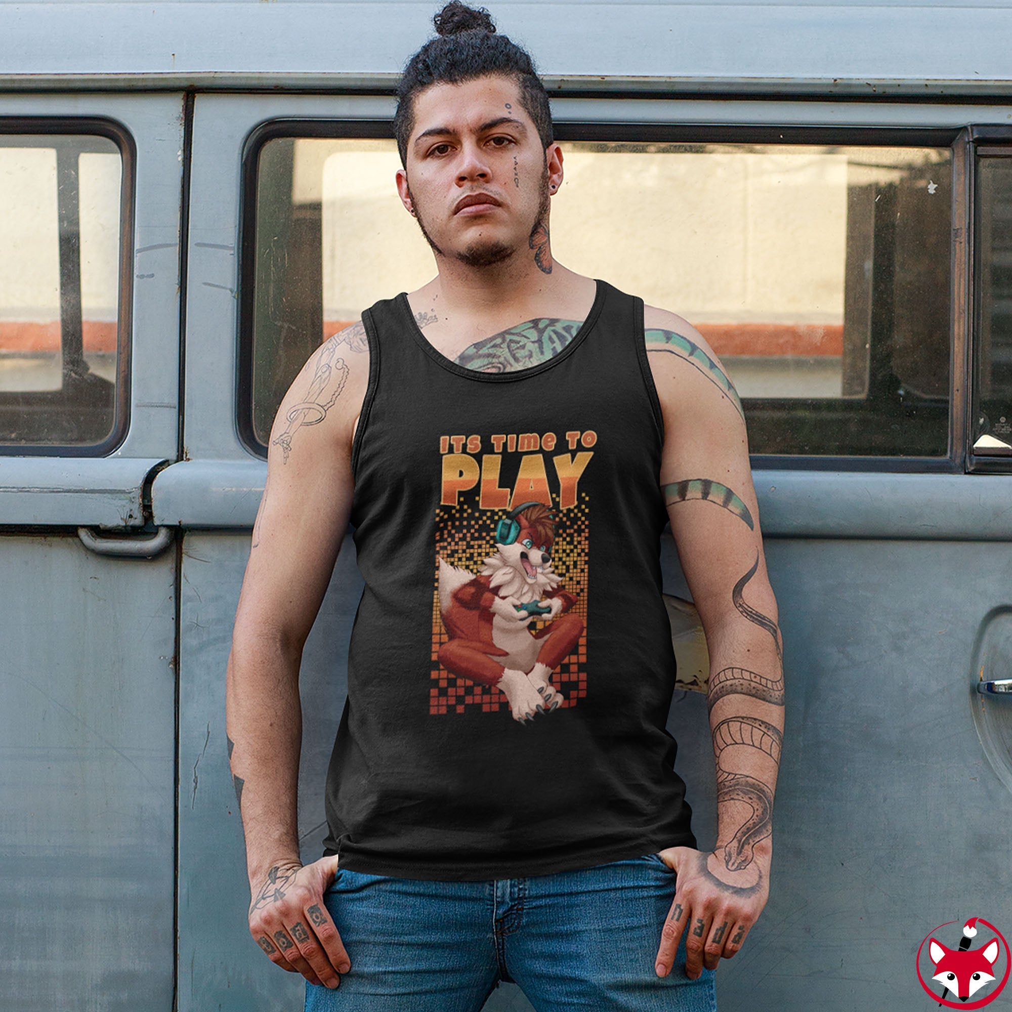 Its Time to Play - Tank Top Tank Top Artworktee 