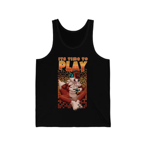 Its Time to Play - Tank Top Tank Top Artworktee Black XS 