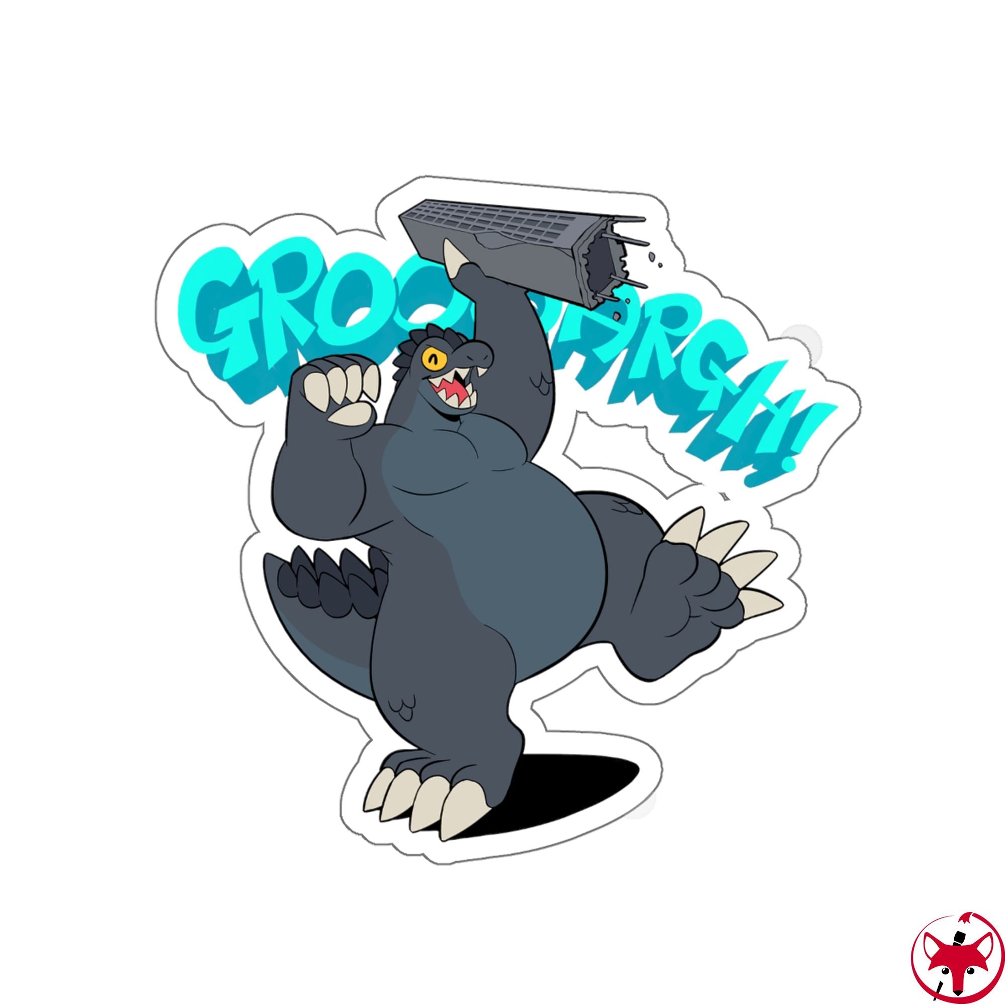 Kaiju! - Sticker Sticker Motfal A Pack of 3 stickers 