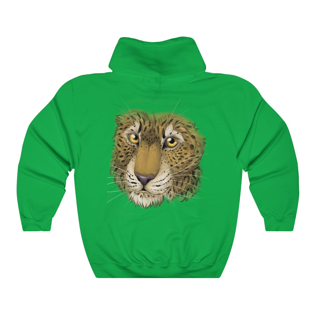 Leopard - Hoodie Hoodie Dire Creatures Green S 