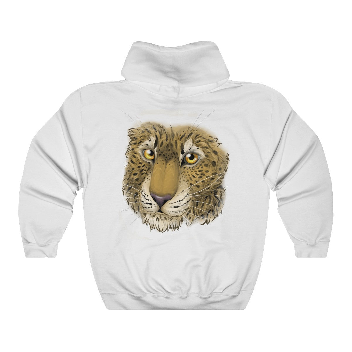 Leopard - Hoodie Hoodie Dire Creatures White S 