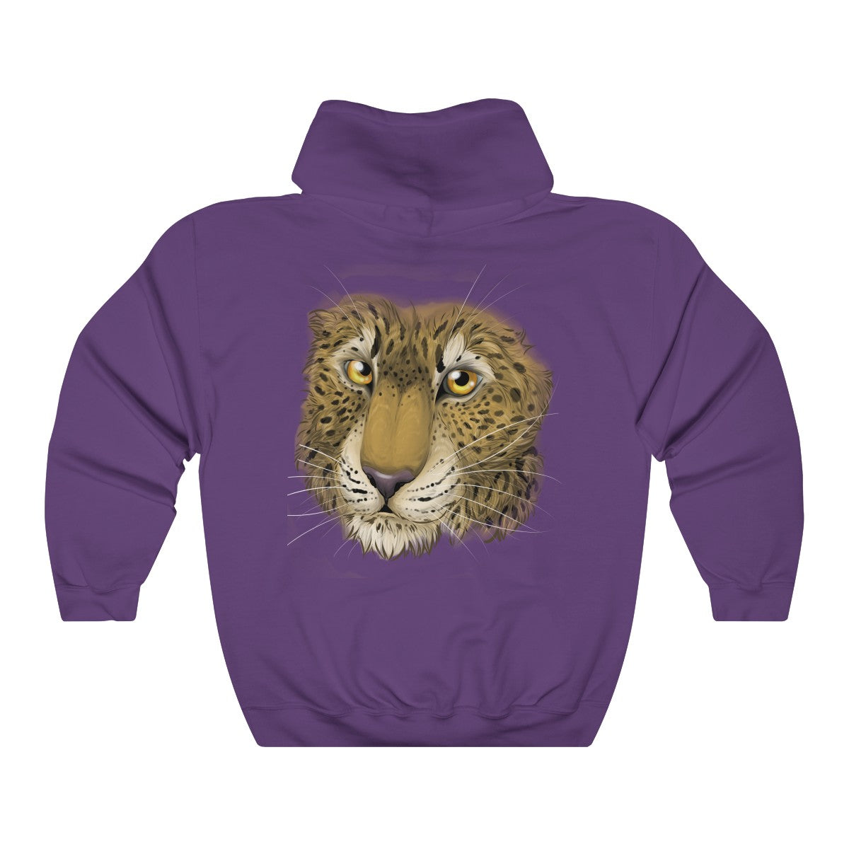 Leopard - Hoodie Hoodie Dire Creatures Purple S 