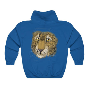 Leopard - Hoodie Hoodie Dire Creatures Royal Blue S 