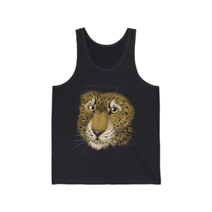 Leopard - Tank Top Tank Top Dire Creatures Dark Grey XS 