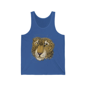 Leopard - Tank Top Tank Top Dire Creatures Royal Blue XS 