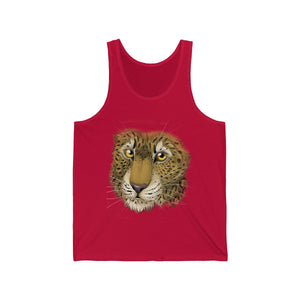 Leopard - Tank Top Tank Top Dire Creatures Red XS 