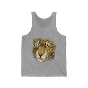 Leopard - Tank Top Tank Top Dire Creatures Heather XS 