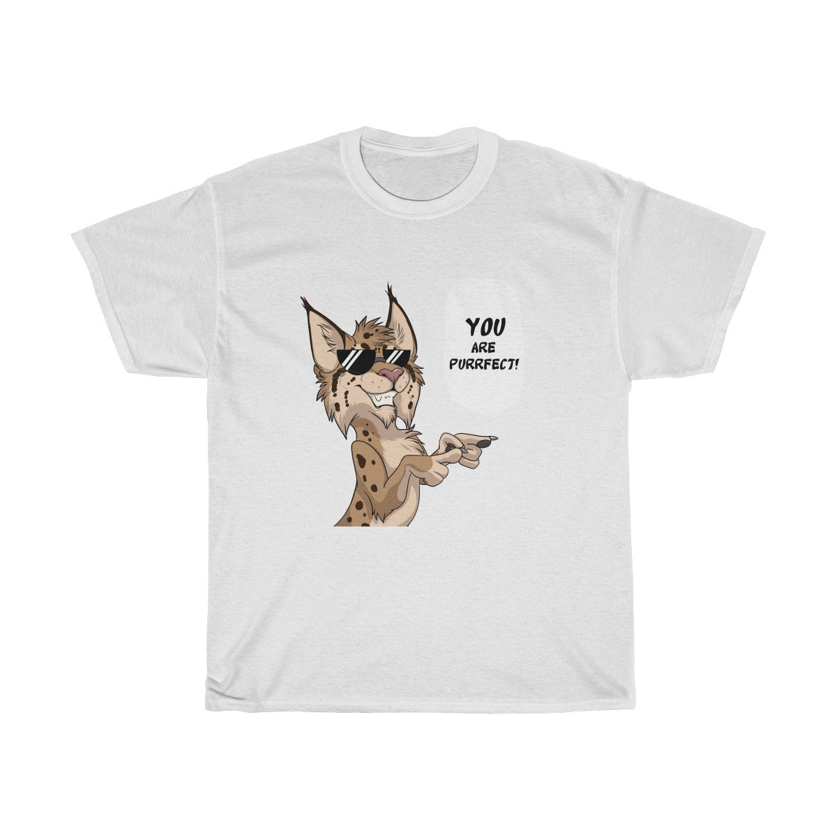 Lynx - T-Shirt T-Shirt Dire Creatures White S 