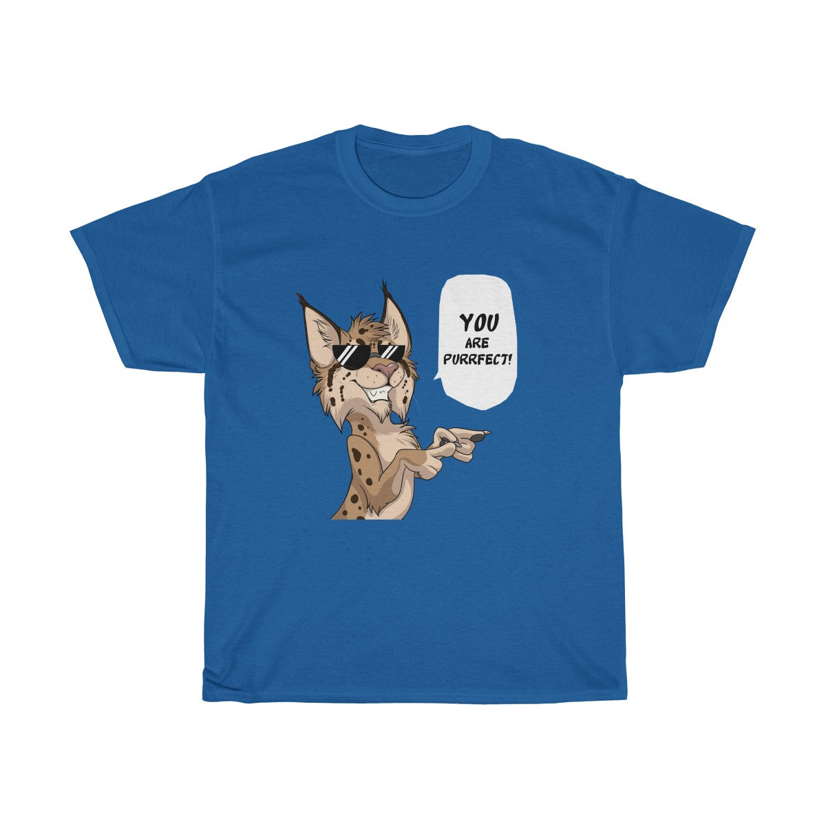 Lynx - T-Shirt T-Shirt Dire Creatures Royal Blue S 