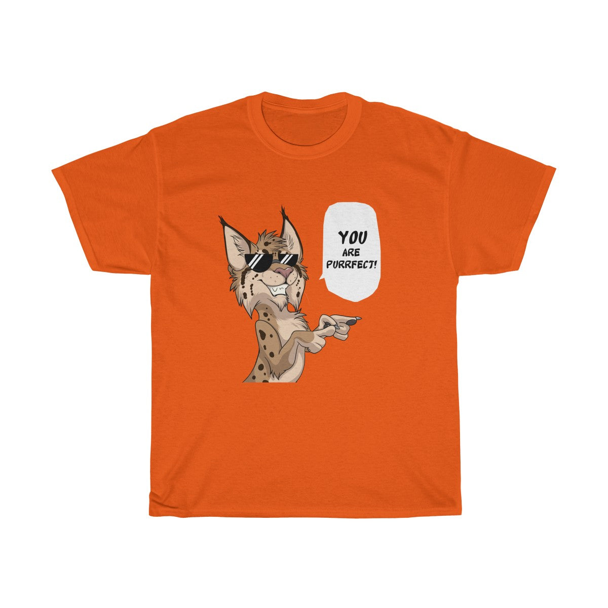 Lynx - T-Shirt T-Shirt Dire Creatures Orange S 