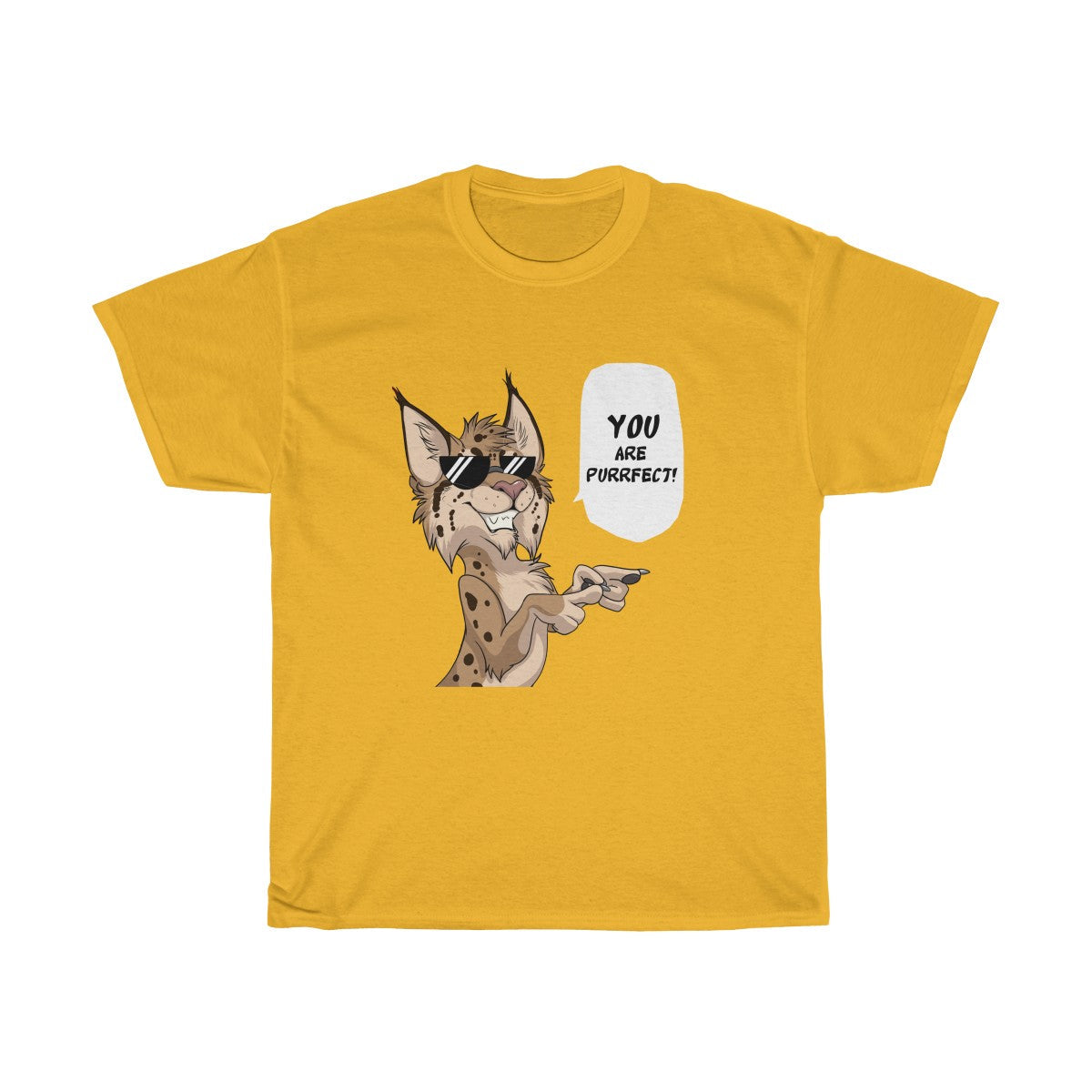 Lynx - T-Shirt T-Shirt Dire Creatures Gold S 