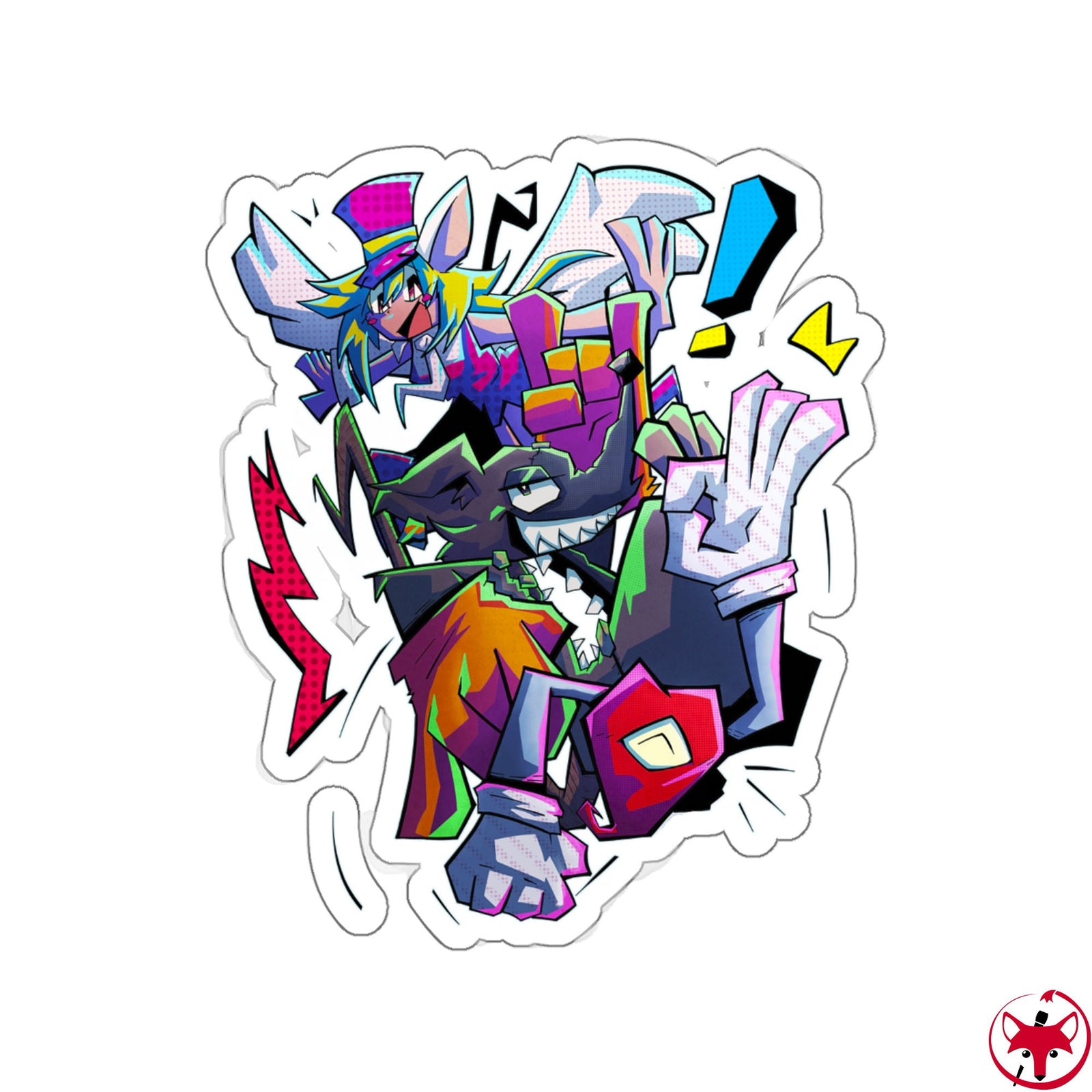 Mad Rat! - Sticker Sticker AFLT-DaveyDboi 