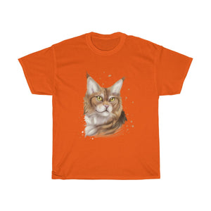 Maine Coon - T-Shirt T-Shirt Dire Creatures Orange S 