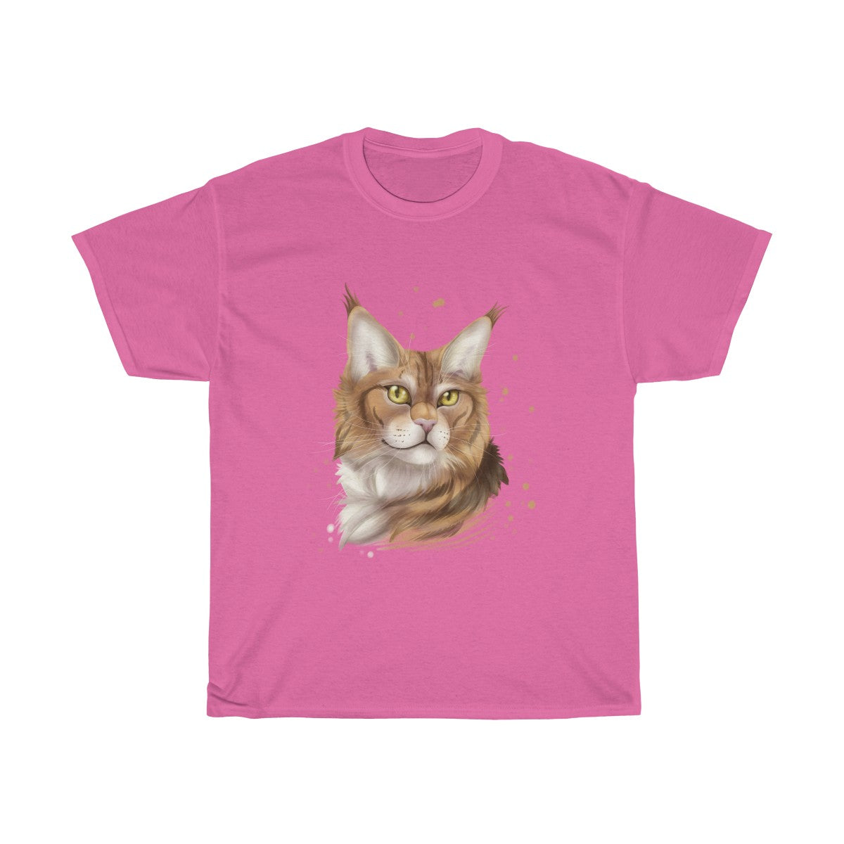 Maine Coon - T-Shirt T-Shirt Dire Creatures Pink S 