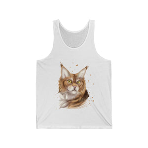 Maine Coon - Tank Top Tank Top Dire Creatures White XS 